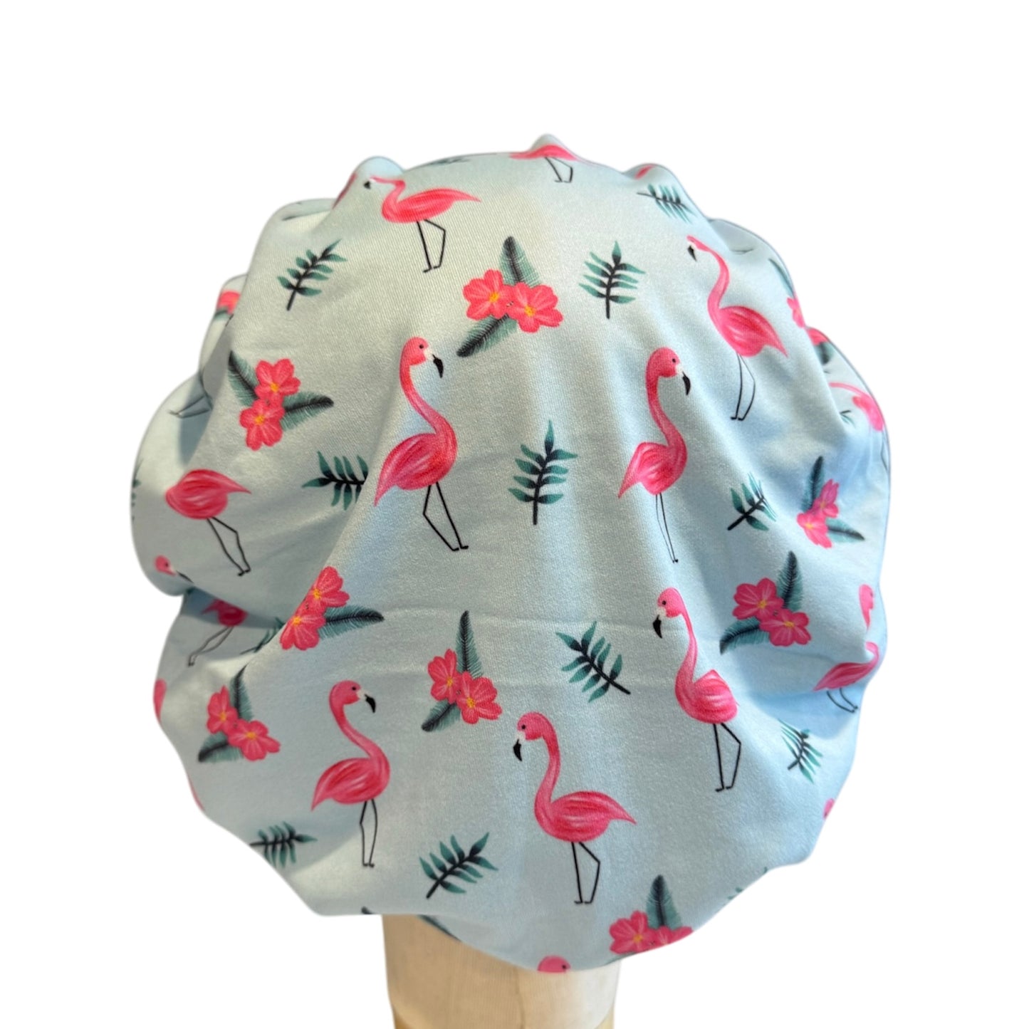 Flamingo Scrub Cap