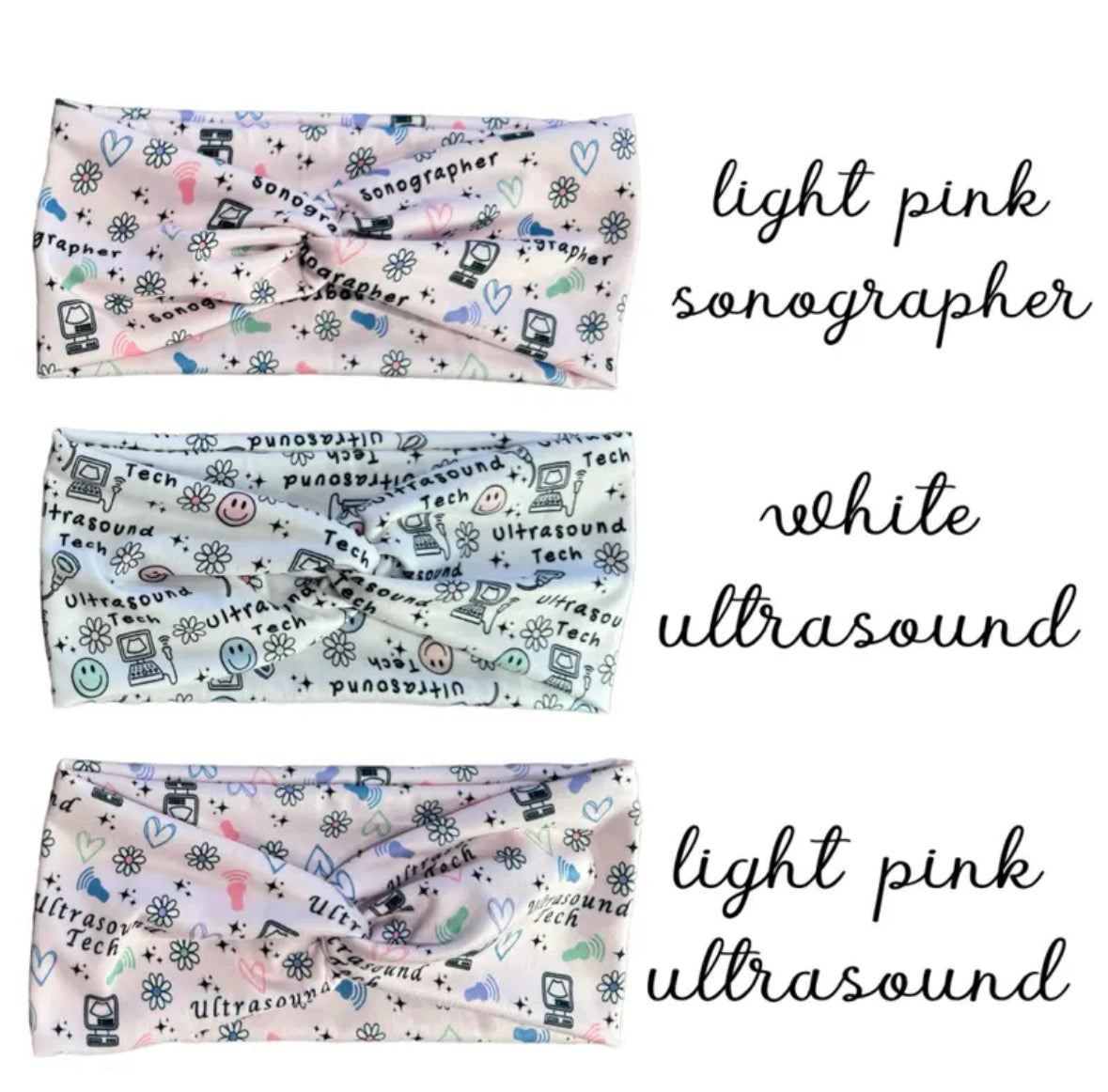 Ultrasound Tech/Sonographer Headband