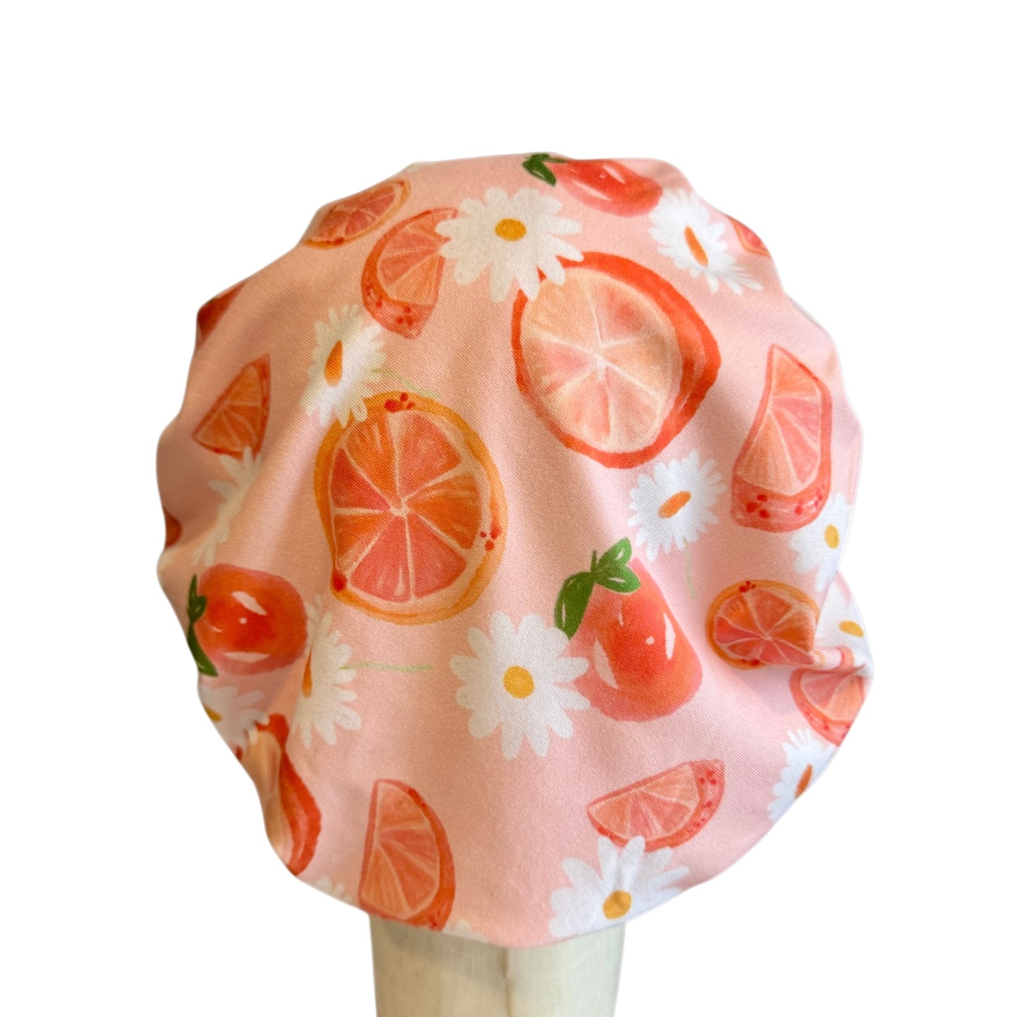 Floral Fruits Scrub Cap