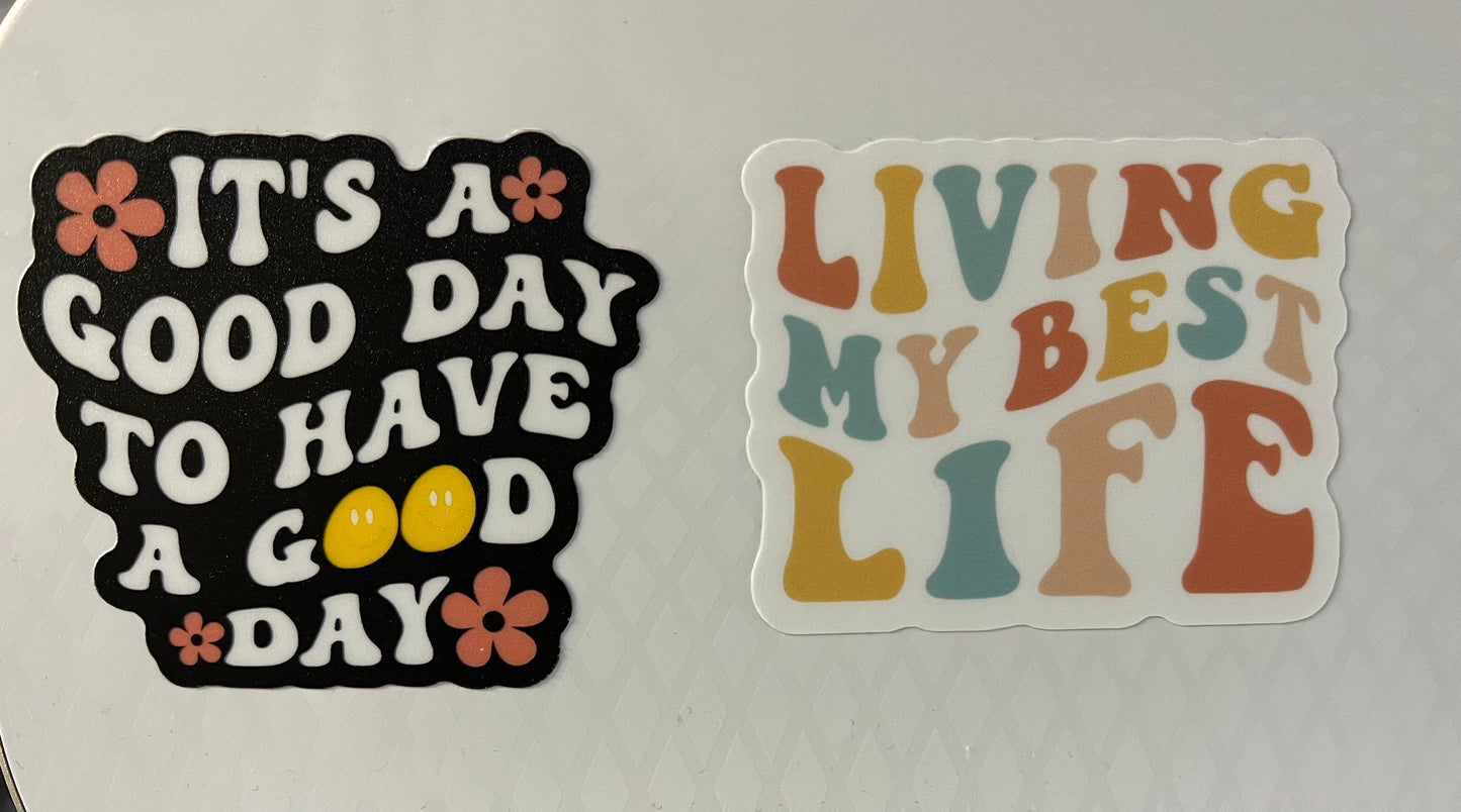 Good Things Are Coming Sticker, Motivation Sticker, Positive Sticker, Vinyl Sticker, Water Bottle Sticker