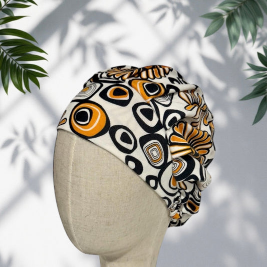 Vintage Floral Scrub Cap