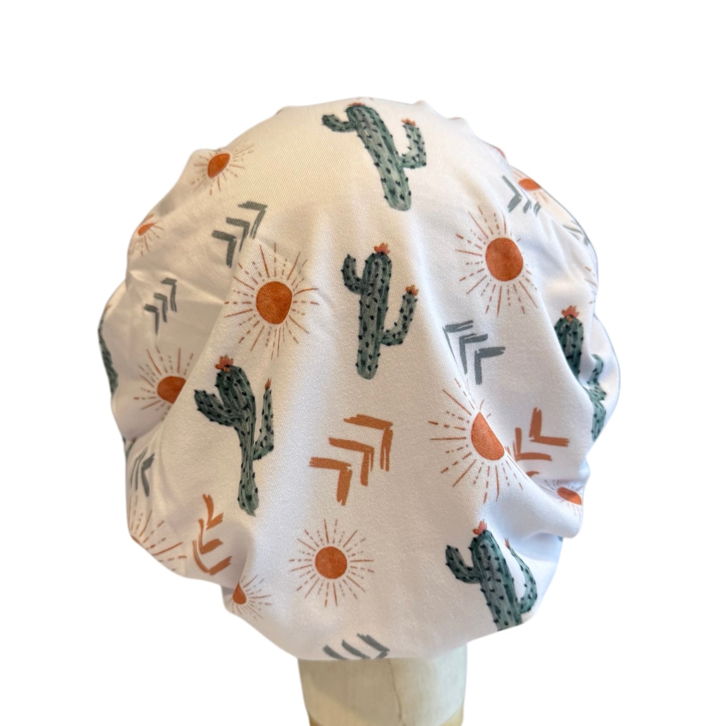 Sunny Cactus Scrub Cap