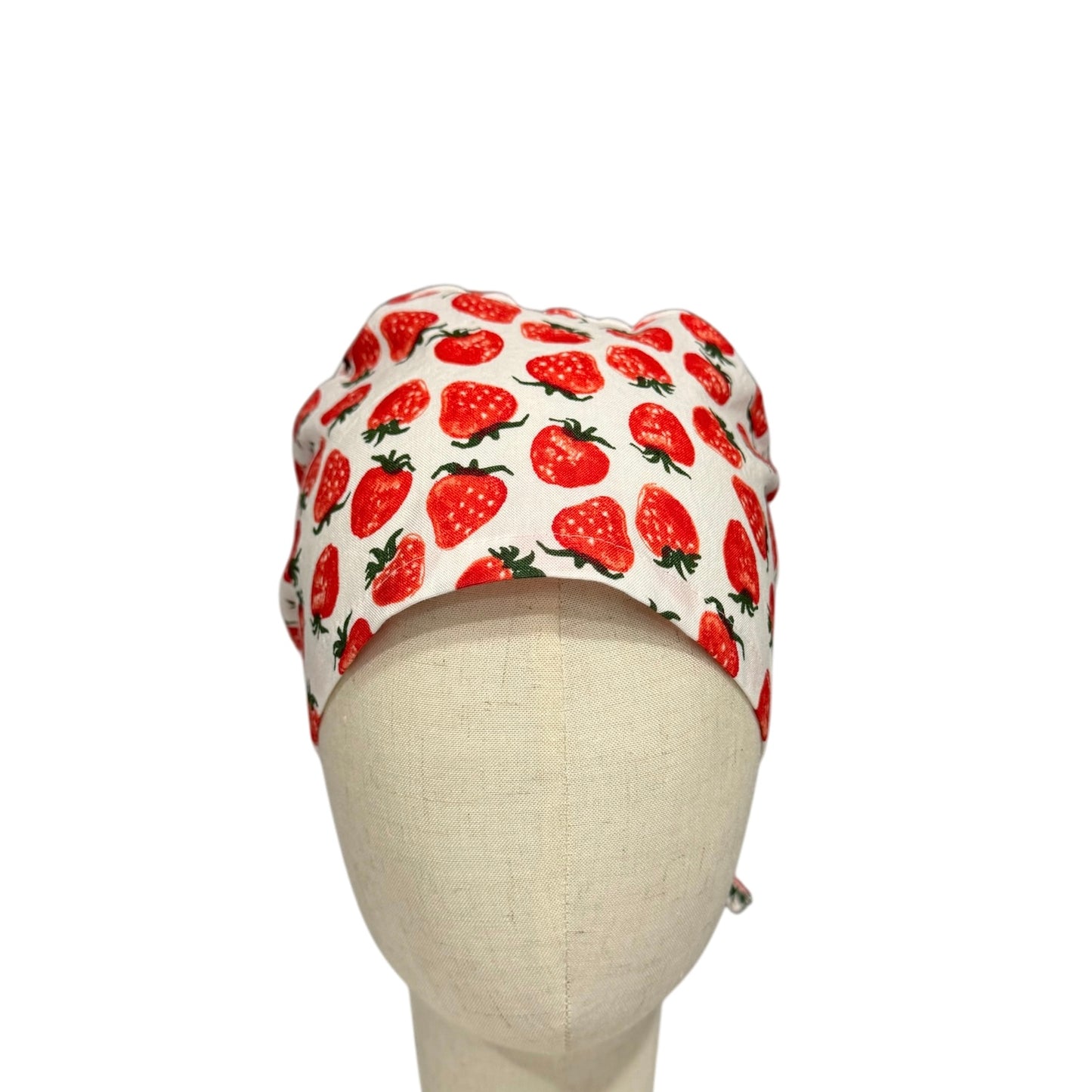 Strawberry Ponytail Scrub Cap