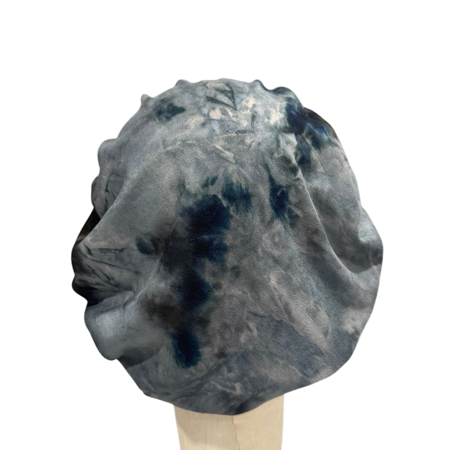 Black Tie Dye Scrub Cap
