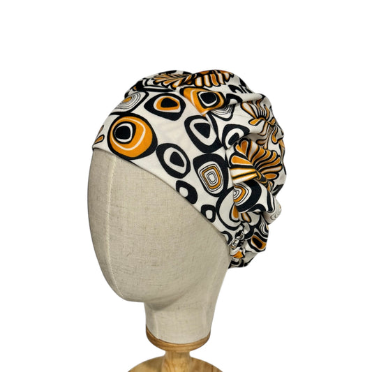 Vintage Floral Scrub Cap