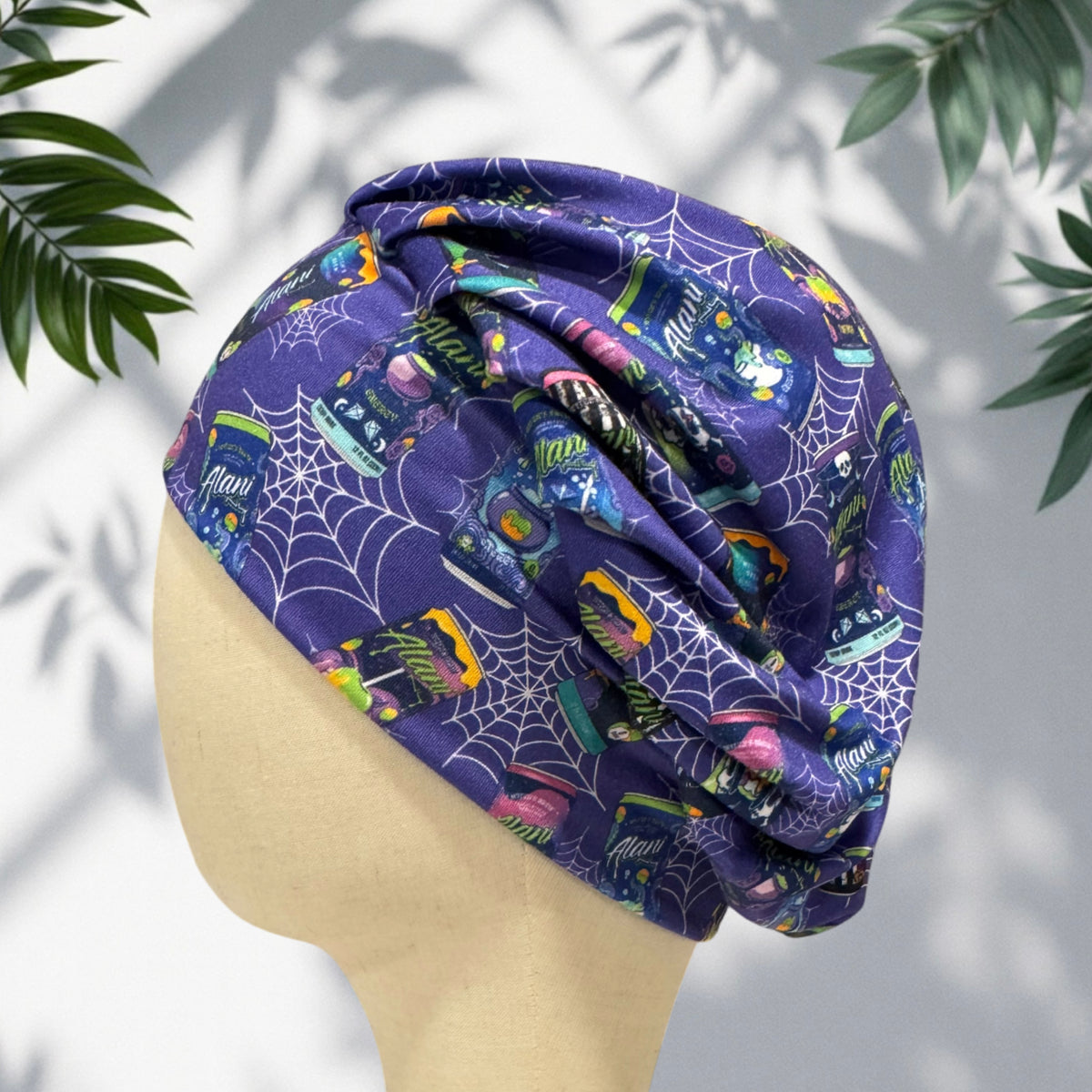 Witches Webs Bouffant Scrub Cap