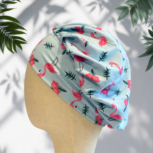 Flamingo Scrub Cap