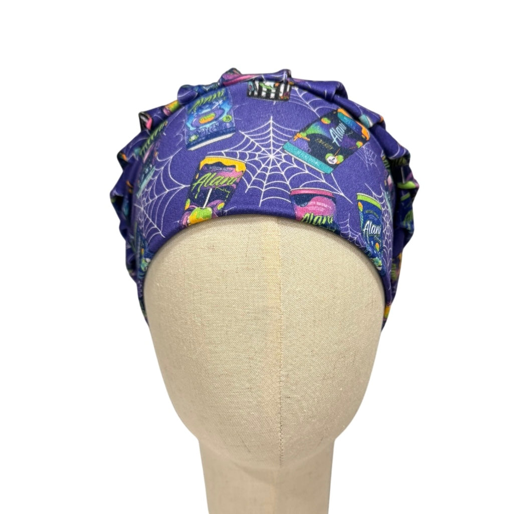 Witches Webs Bouffant Scrub Cap
