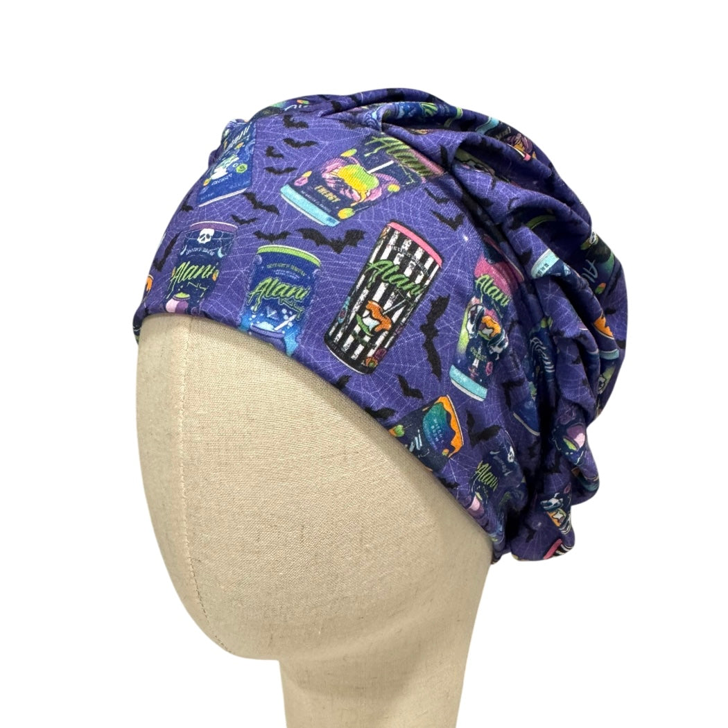 Witches Bats Bouffant Scrub Cap