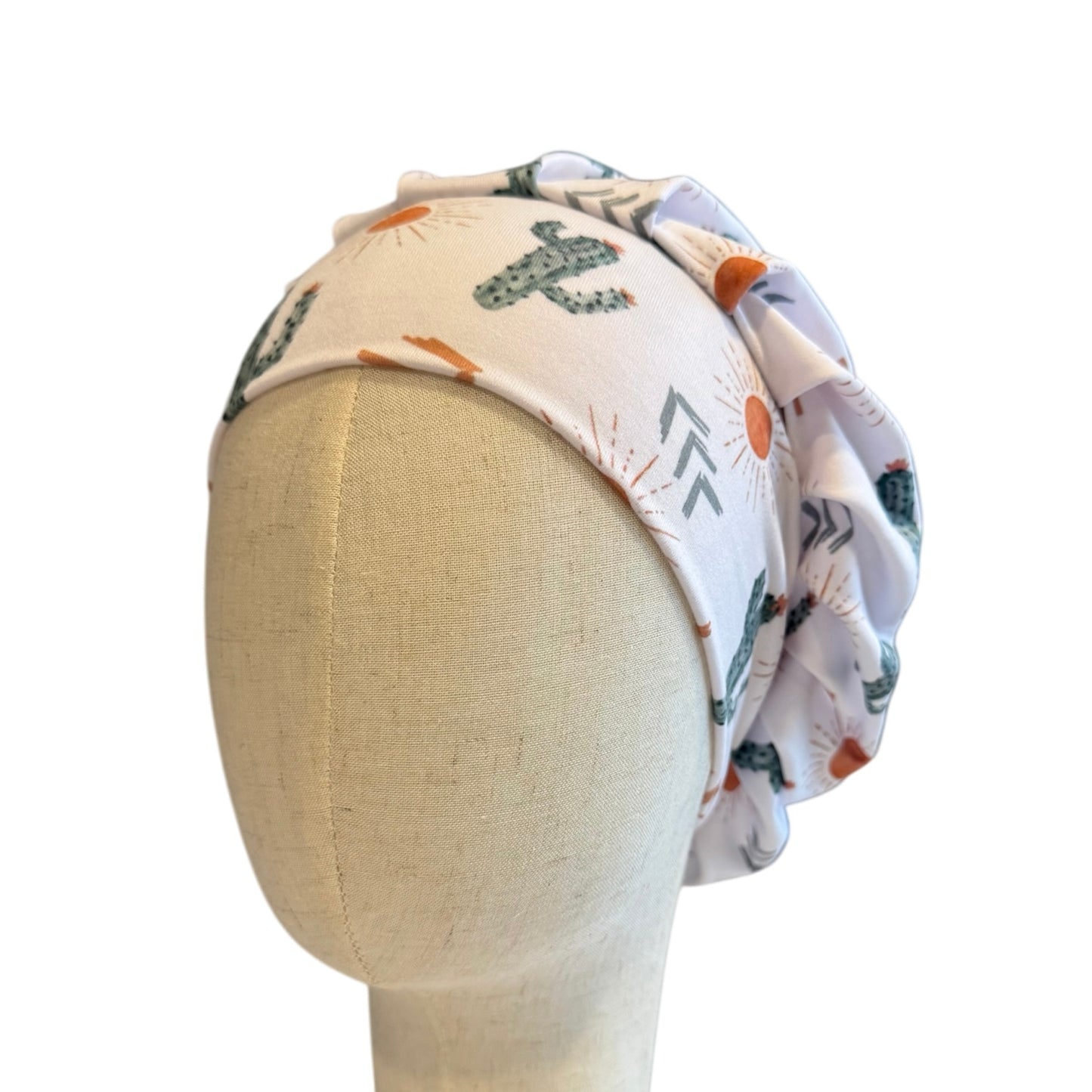 Sunny Cactus Scrub Cap