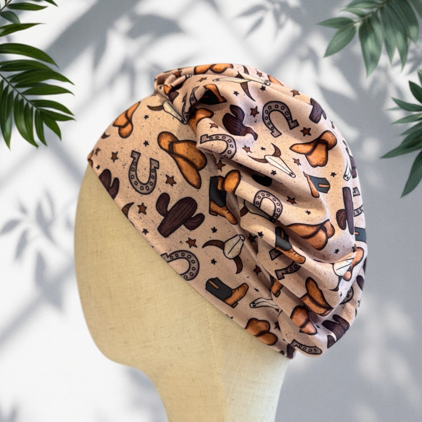 Boho Western Scrub Cap