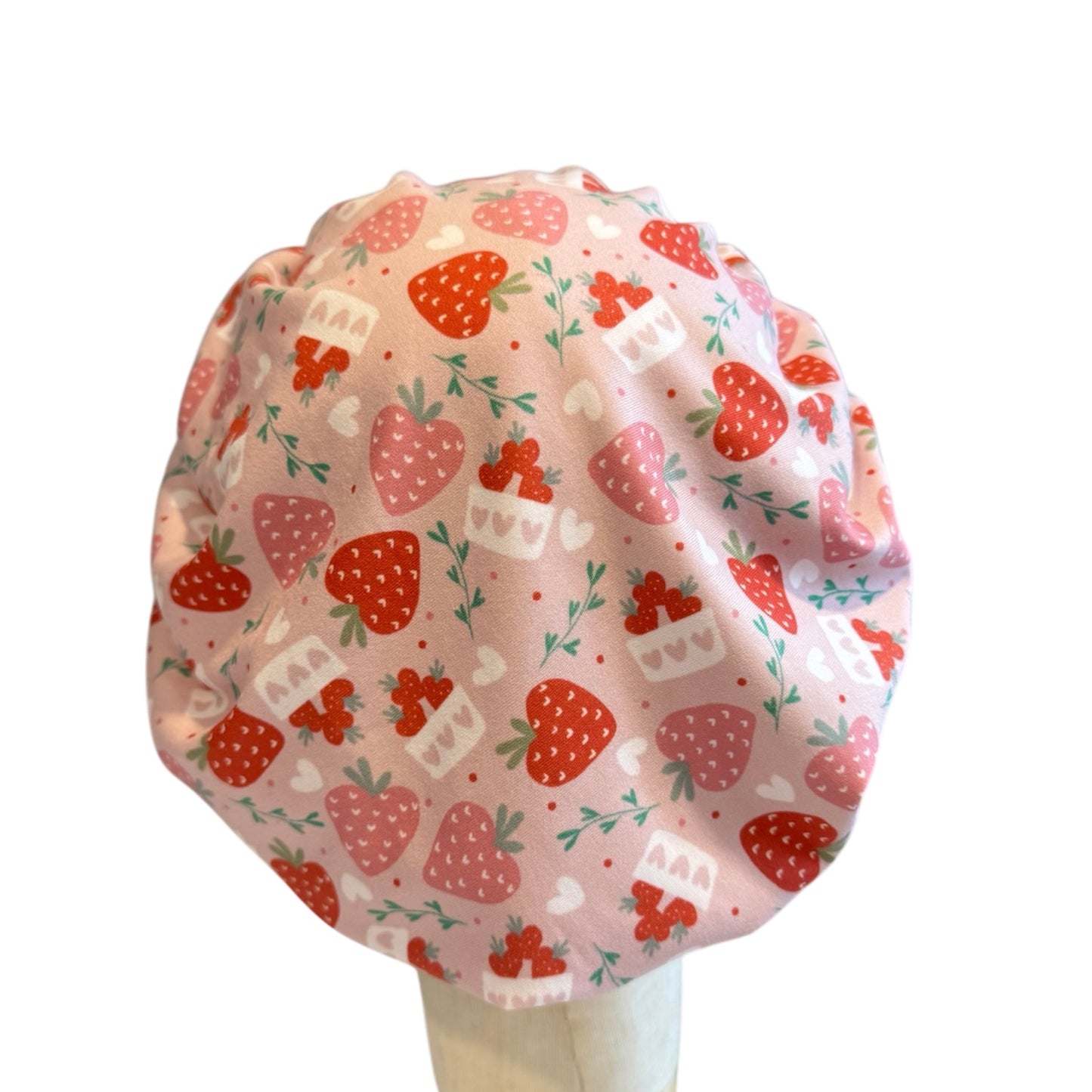 Strawberry Scrub Cap