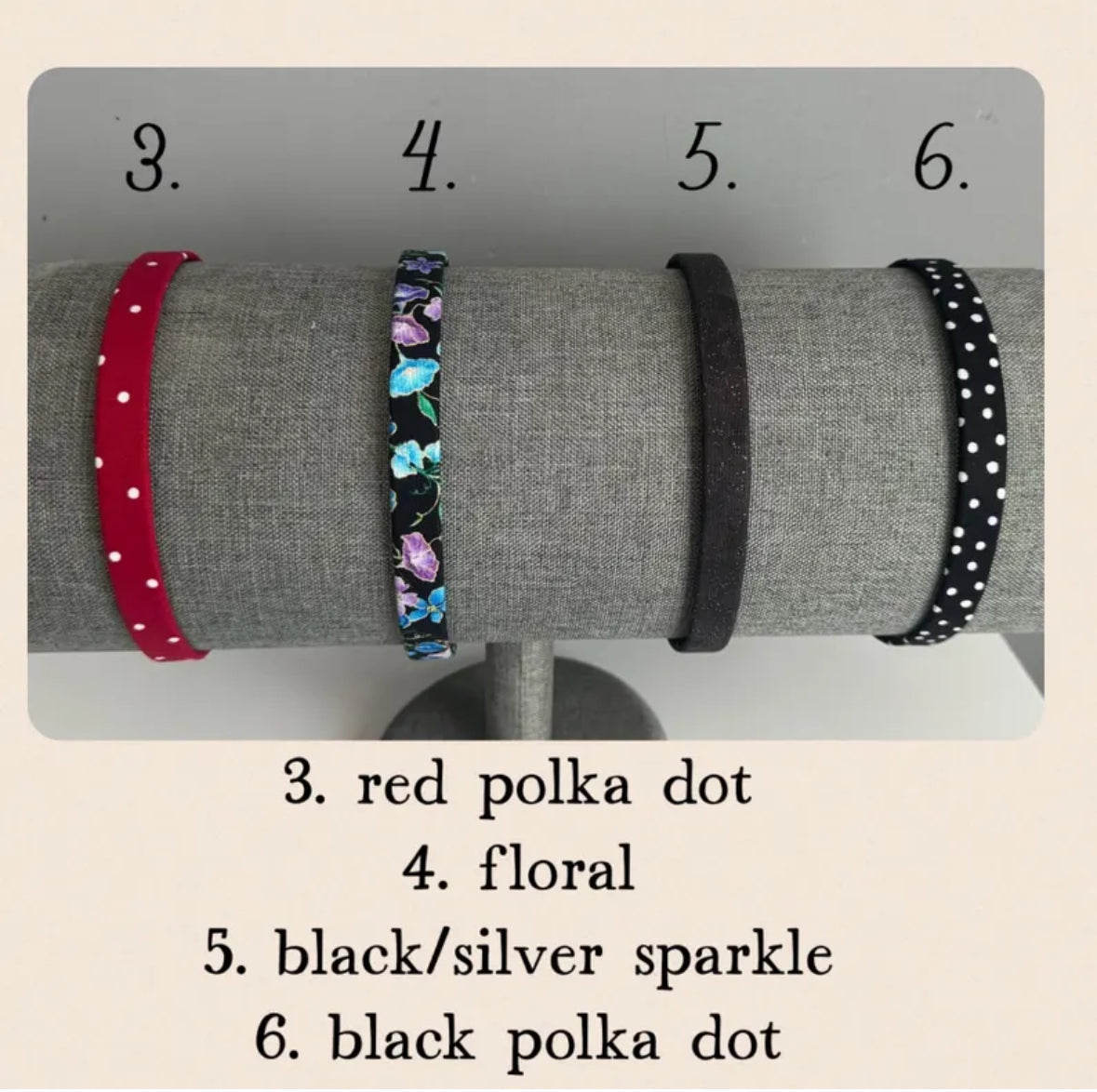 Hard Floral Headband