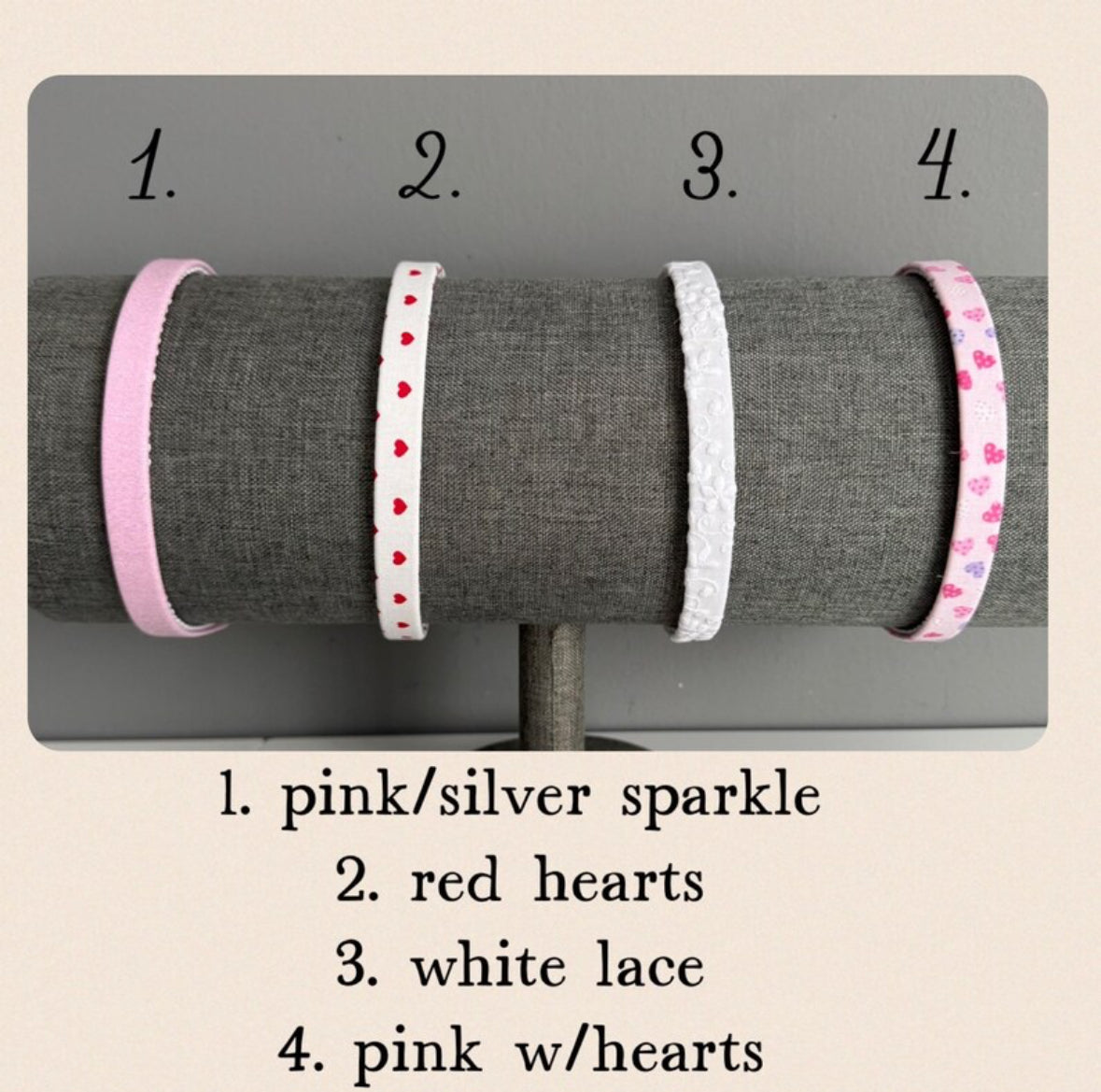 Valentines Hard Headband