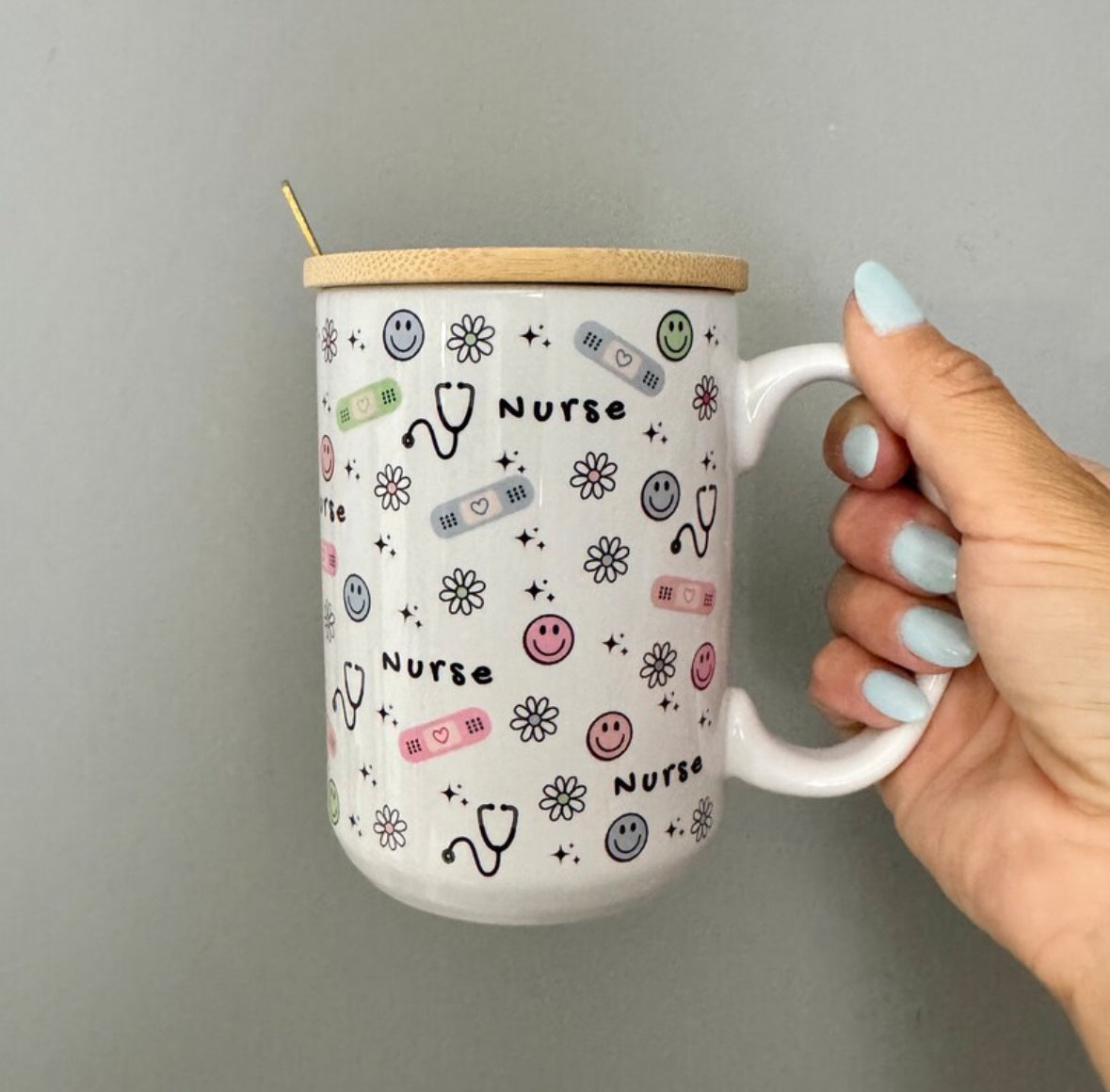 Nurse Mug Smiley Faces