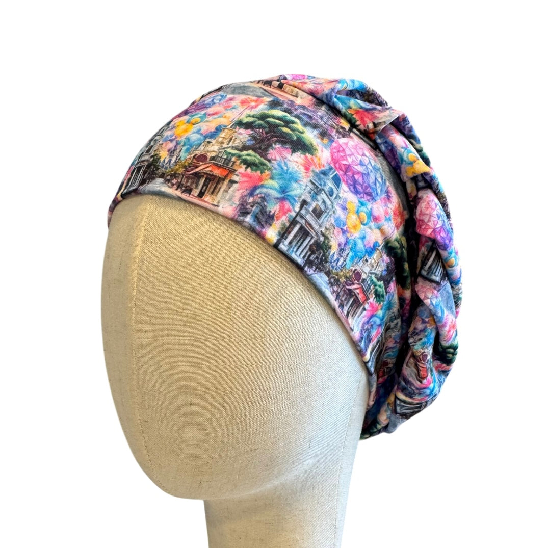 Disney Parks Bouffant Scrub Cap
