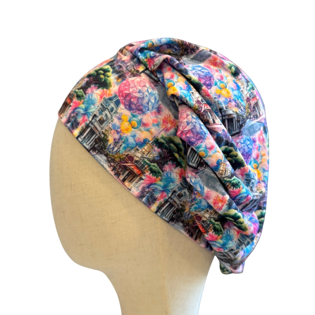 Disney Parks Bouffant Scrub Cap