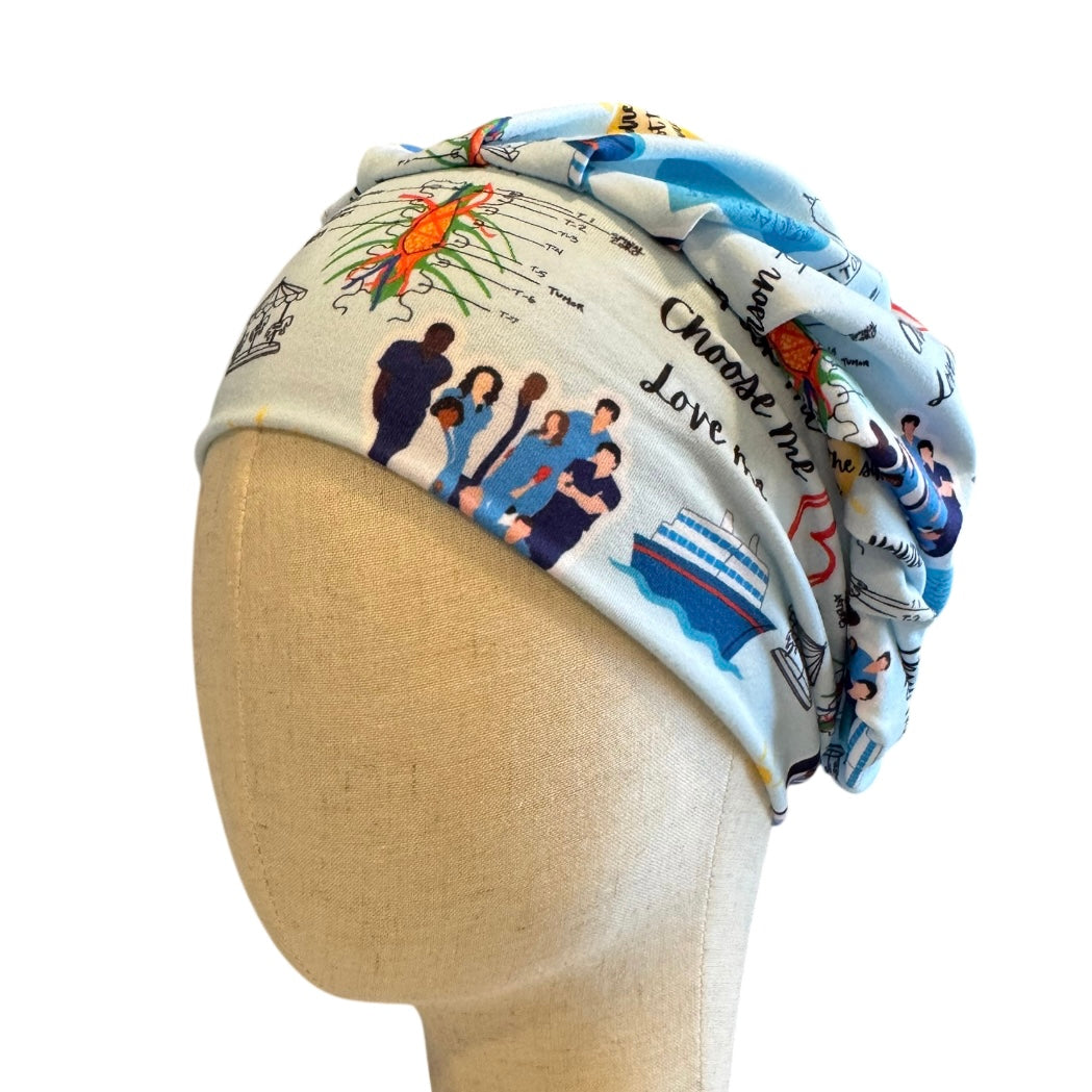 Grays Anatomy Bouffant Scrub Cap