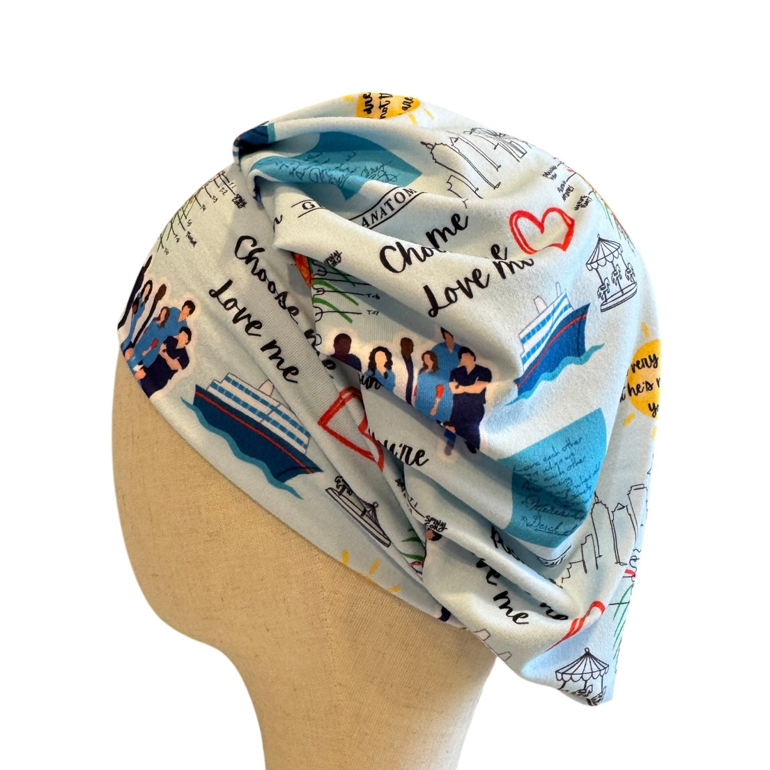 Grays Anatomy Bouffant Scrub Cap