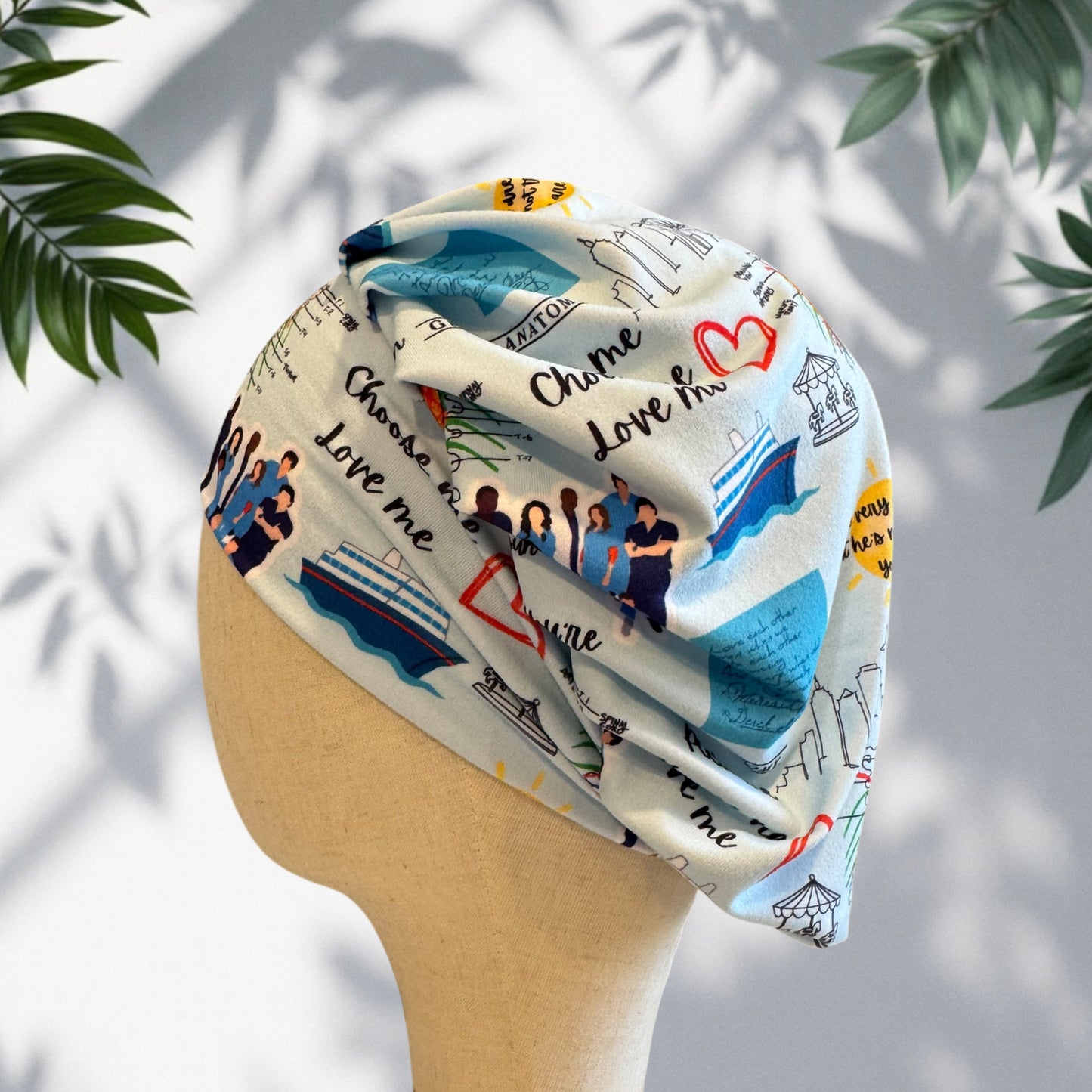 Grays Anatomy Bouffant Scrub Cap