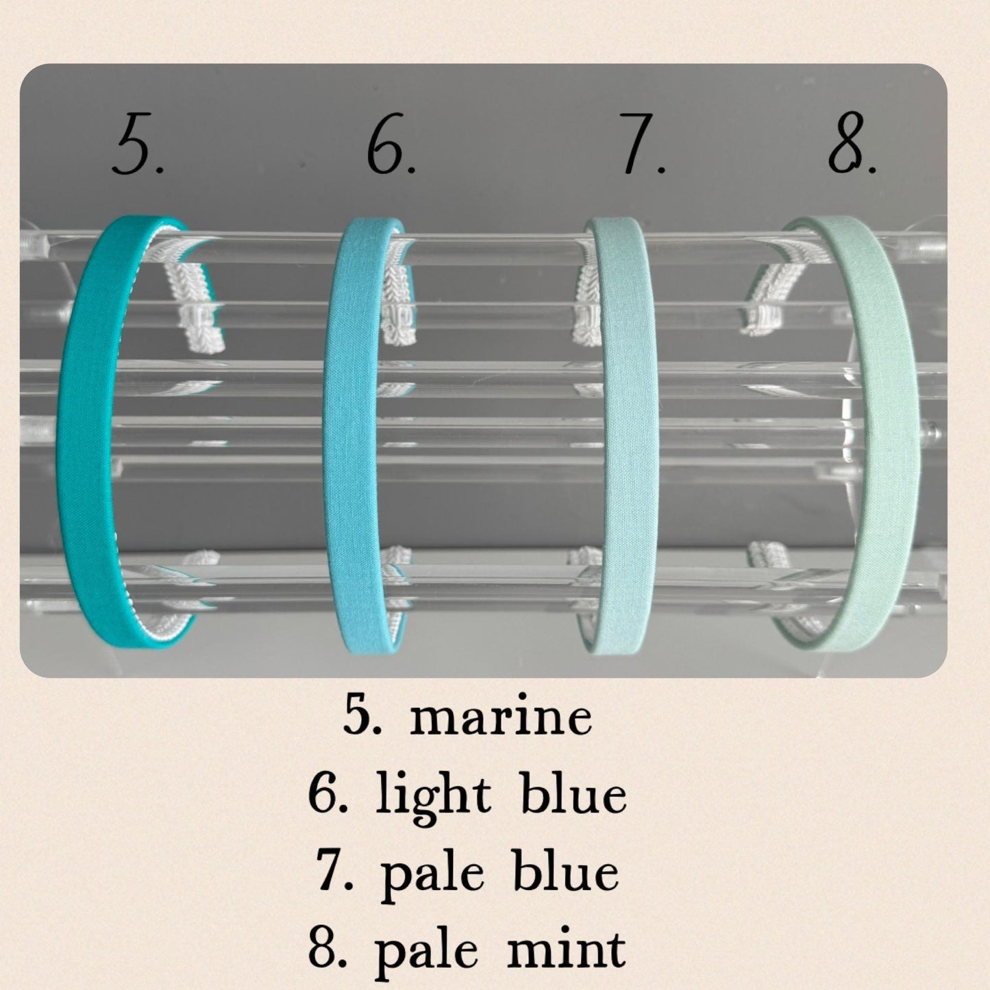 Hard Skinny Headband, Solid Color Hard Headband, Liberty Headband, Girls Headband, Classic Headband