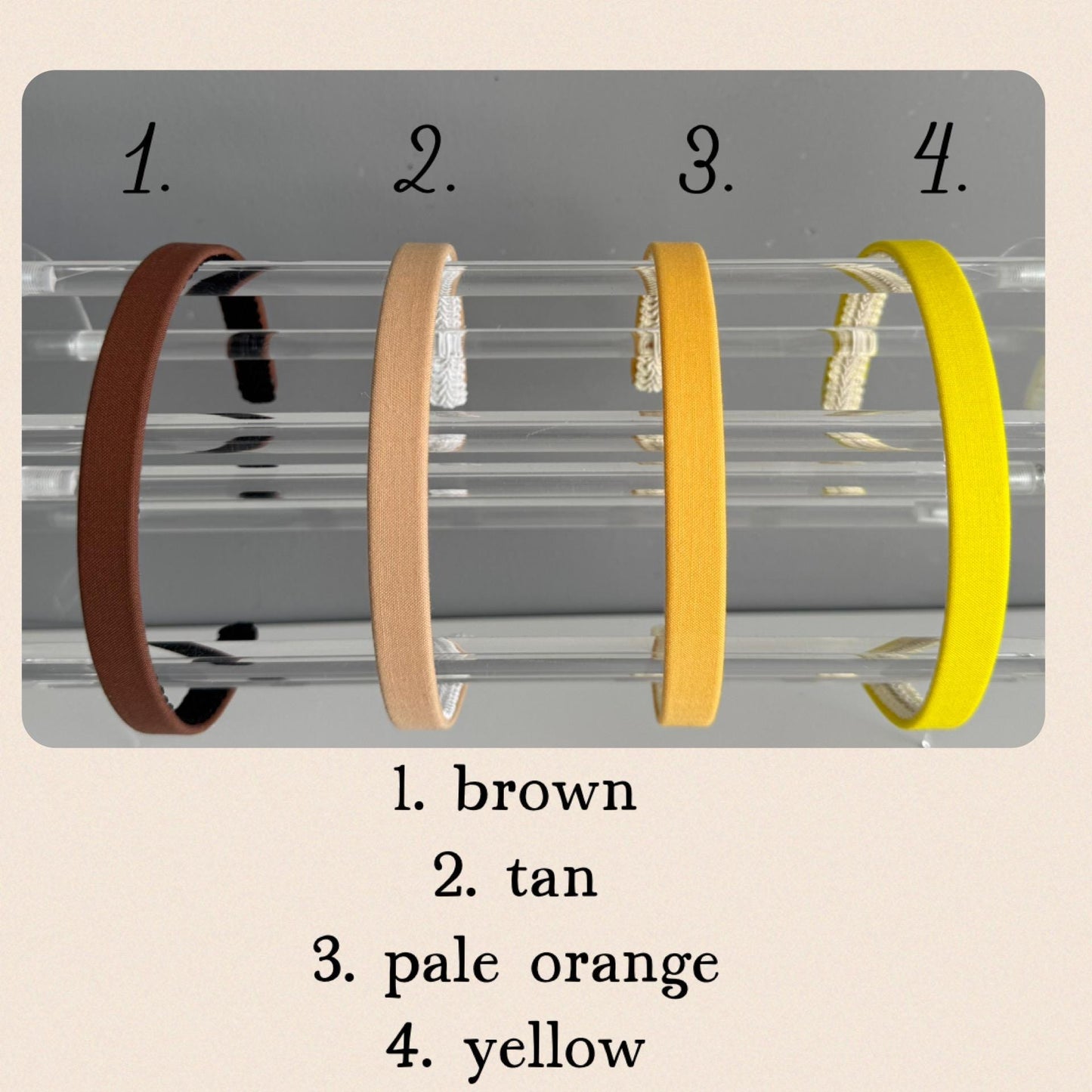 Hard Skinny Headband, Solid Color Hard Headband, Liberty Headband, Girls Headband, Classic Headband