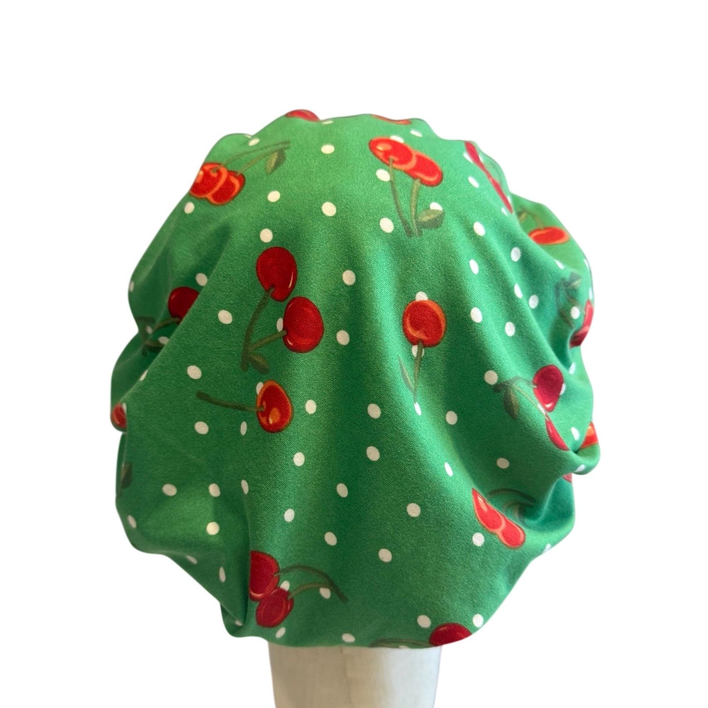 Apples Scrub Cap Hat, Soft Stretchy Headband Style Euro Cap, OR Hat