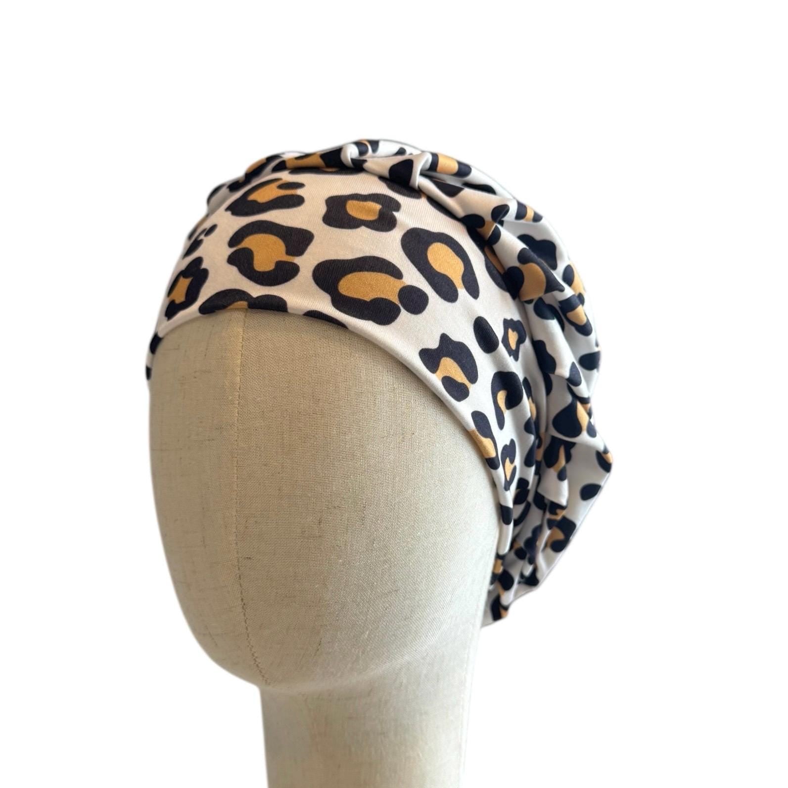 Jaguar Scrub Cap Hat, Soft Stretchy Headband Style Euro Cap, OR Hat