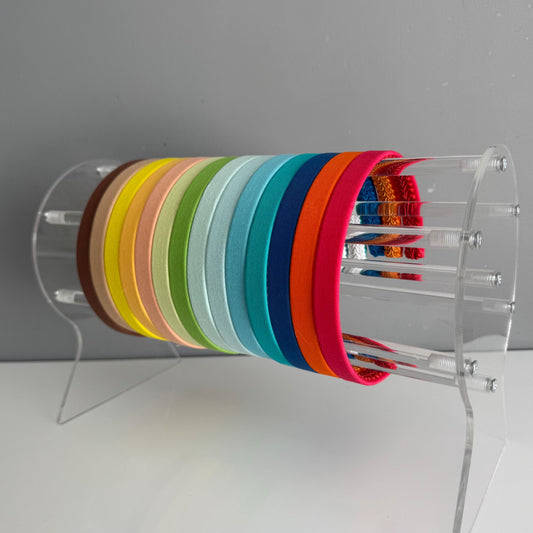 Hard Skinny Headband, Solid Color Hard Headband, Liberty Headband, Girls Headband, Classic Headband