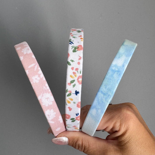 Hard Skinny Headband, Floral Hard Headband, Tie Dye Liberty Headband, Girls Headband, Classic Headband