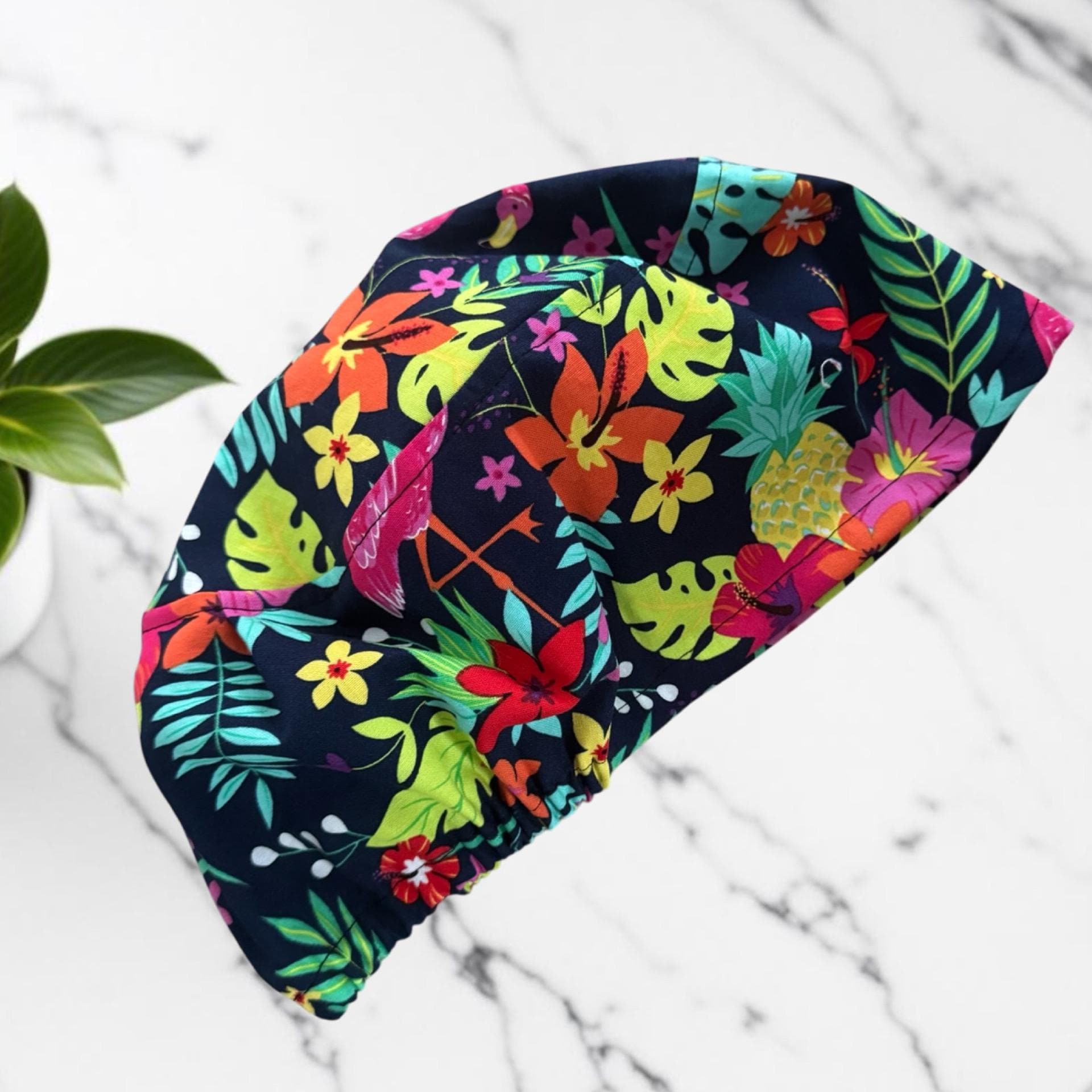 Tropical Euro Scrub Cap, Surgical Scrub Cap