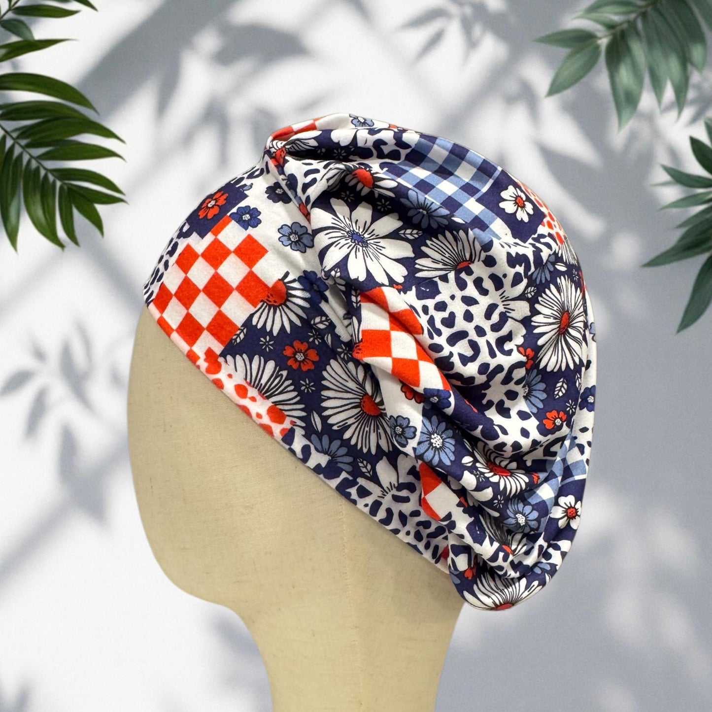 Patriotic Bouffant Scrub Cap