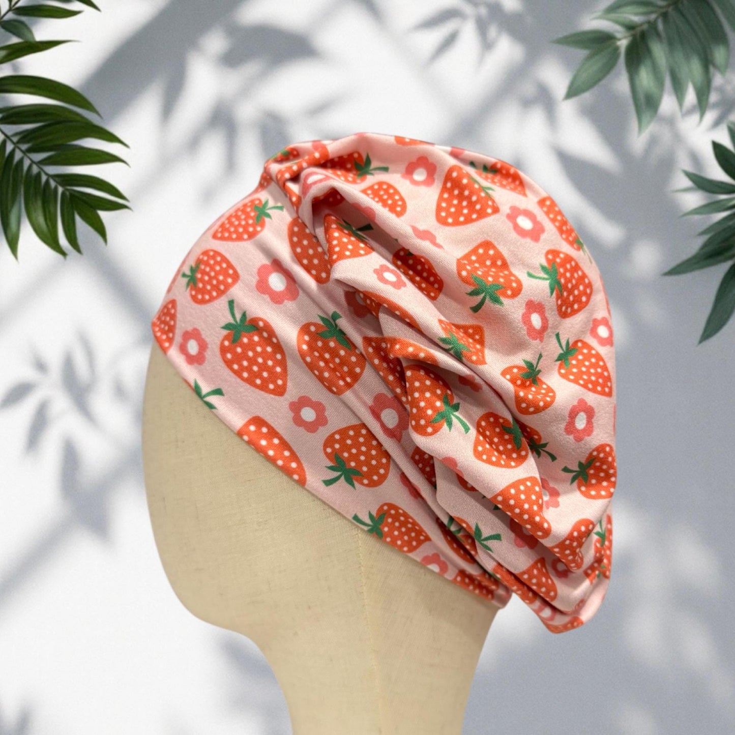 Strawberry Bouffant Scrub Cap