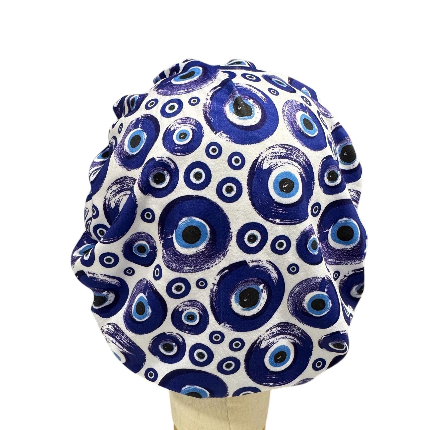 Blue Eye Bouffant Scrub Cap