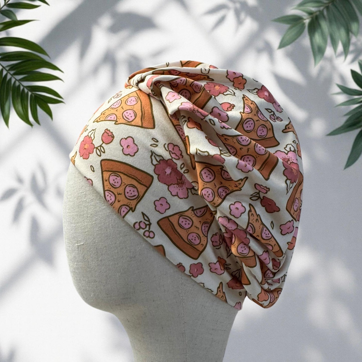 Pizza Scrub Cap Bouffant, Funny Nurse Cap, Food Lover Surgical Hat