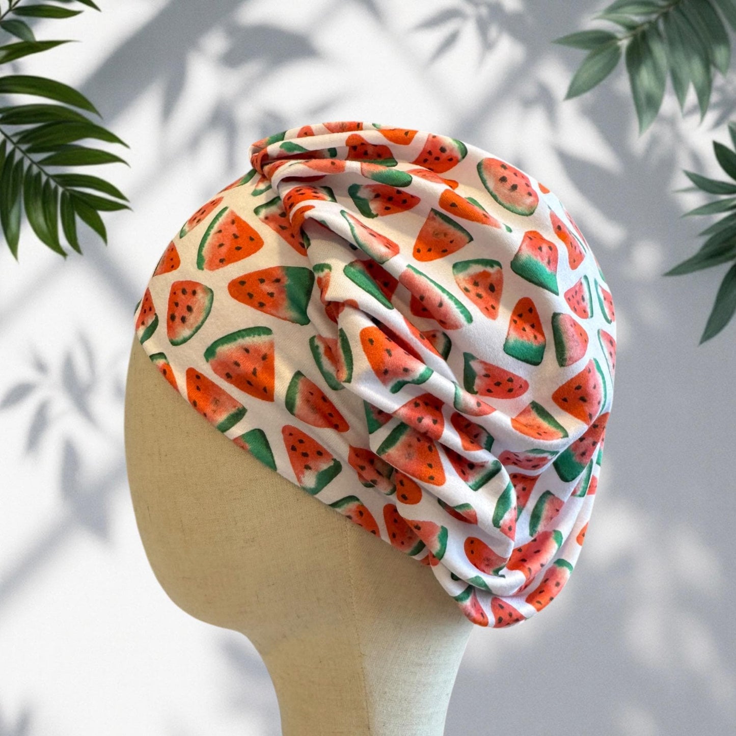 Watermelon Bouffant Scrub Cap, Headband Style Scrub Cap