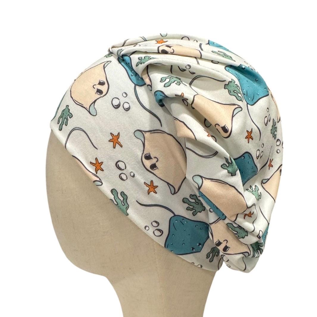 Stingray Bouffant Scrub Cap, Headband Style Surgical Hat