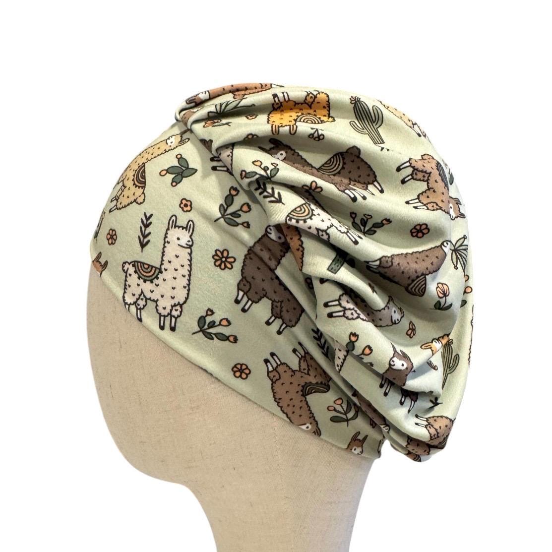 Llama Bouffant Scrub Cap – Cute Animal Surgical Cap