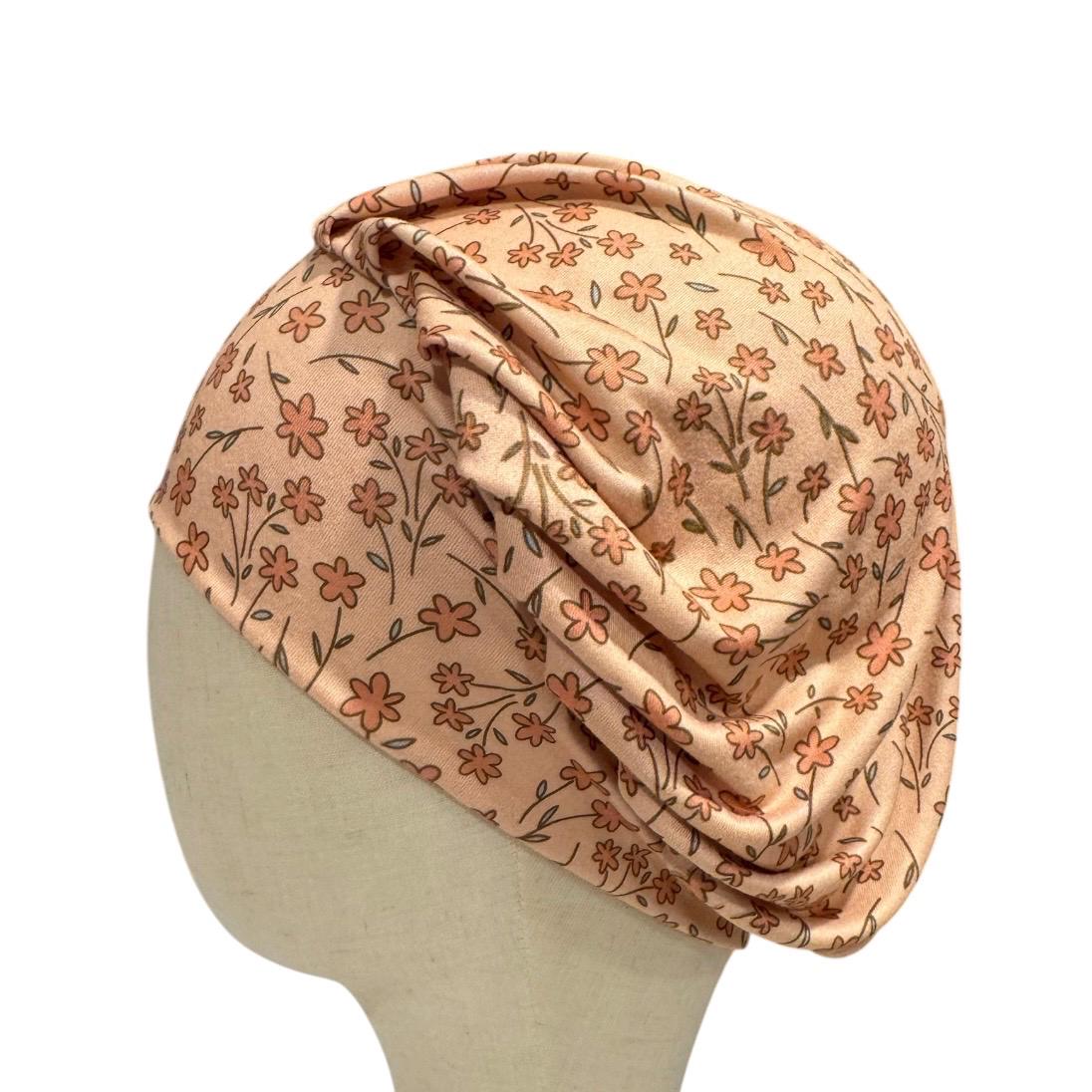 Floral Bouffant Scrub Cap, Wildflower Surgical Hat, Cottagecore Scrub Cap, Women’s Nurse Hat