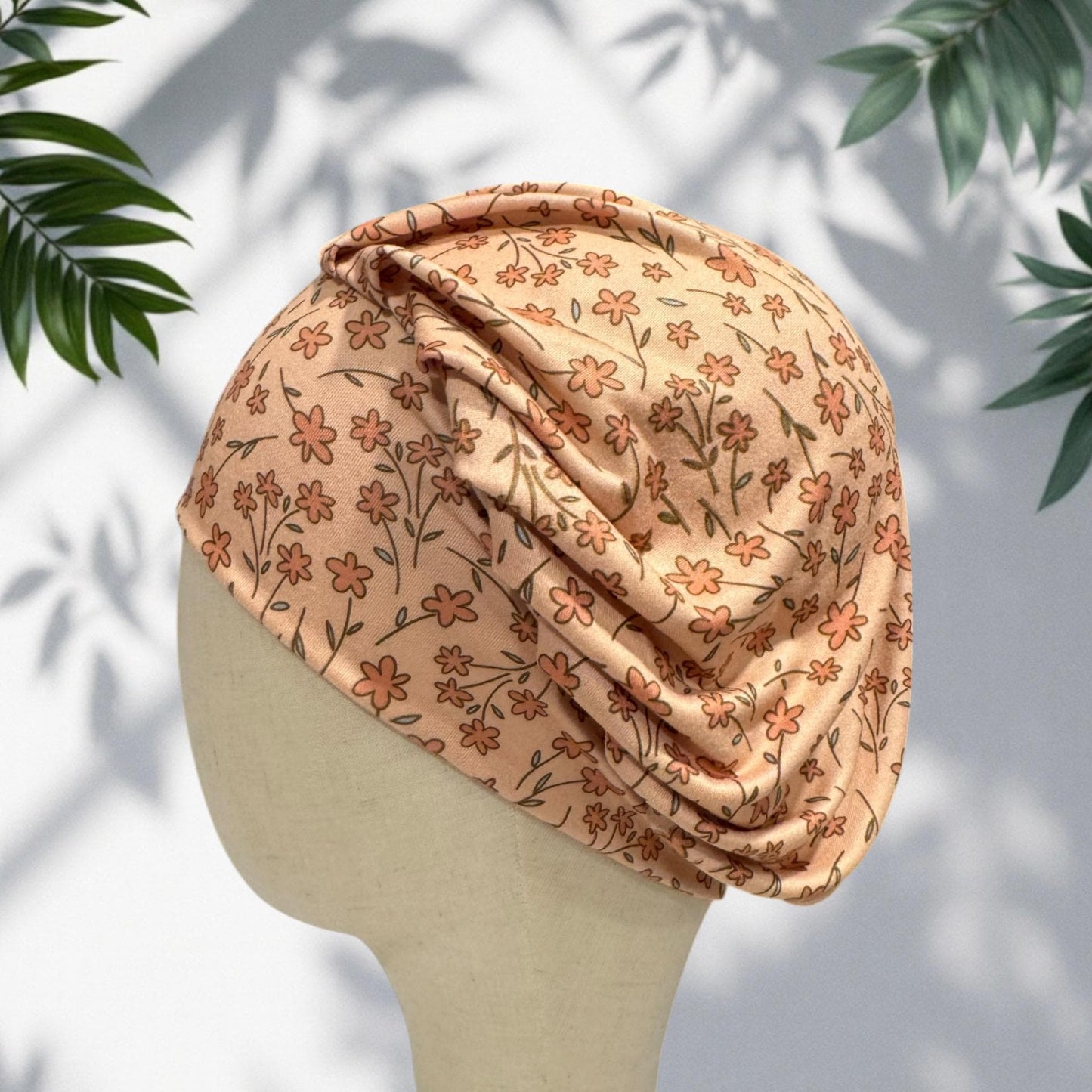 Floral Bouffant Scrub Cap, Wildflower Surgical Hat, Cottagecore Scrub Cap, Women’s Nurse Hat