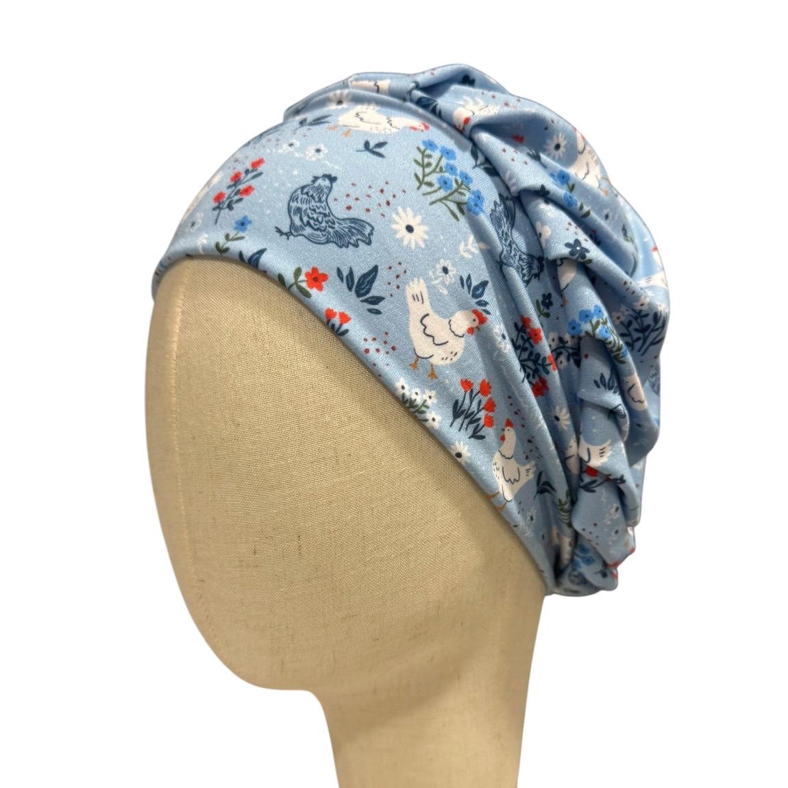 Chicken Bouffant Scrub Cap | Farmhouse Surgical Cap | Country Cottage OR Hat