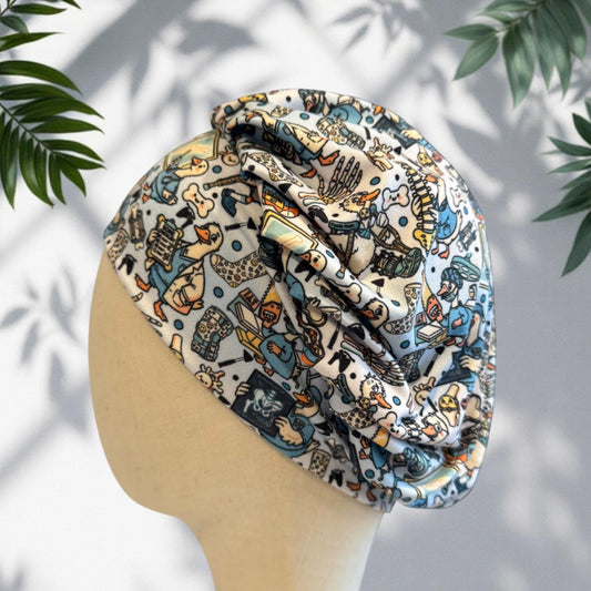 Trauma Scrub Cap | Radiology Duck Bouffant Scrub Cap | Orthopedic Surgical Hat | X-Ray Nurse Cap | OR Scrub Cap