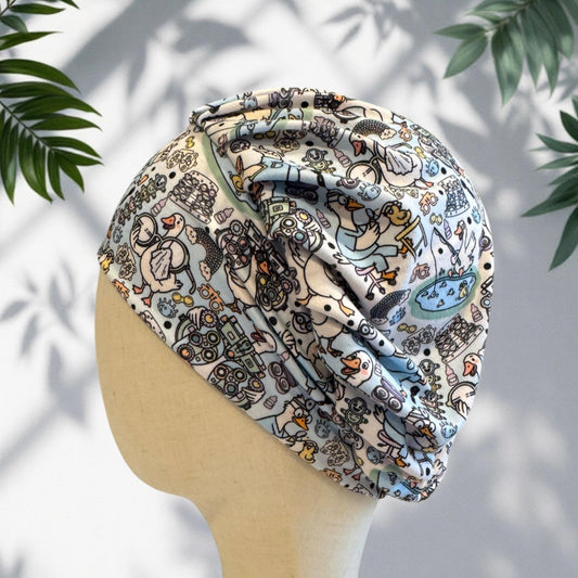 Optometry Scrub Cap | Ophthalmology Bouffant Scrub Cap | Eye Doctor Surgical Hat | Eye Clinic Nurse Cap