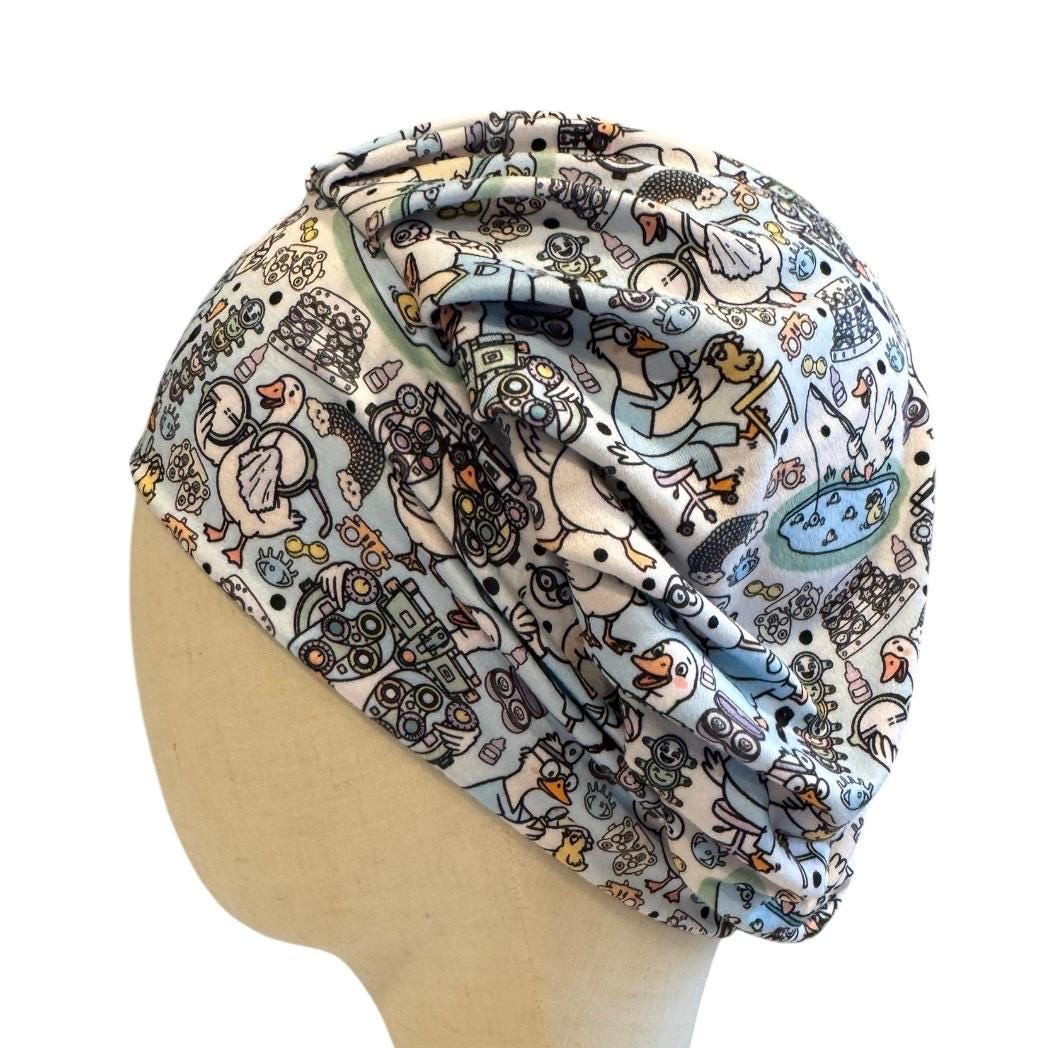Optometry Scrub Cap | Ophthalmology Bouffant Scrub Cap | Eye Doctor Surgical Hat | Eye Clinic Nurse Cap