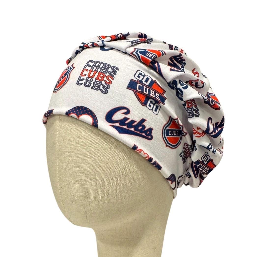 Chicago Baseball Bouffant Scrub Cap