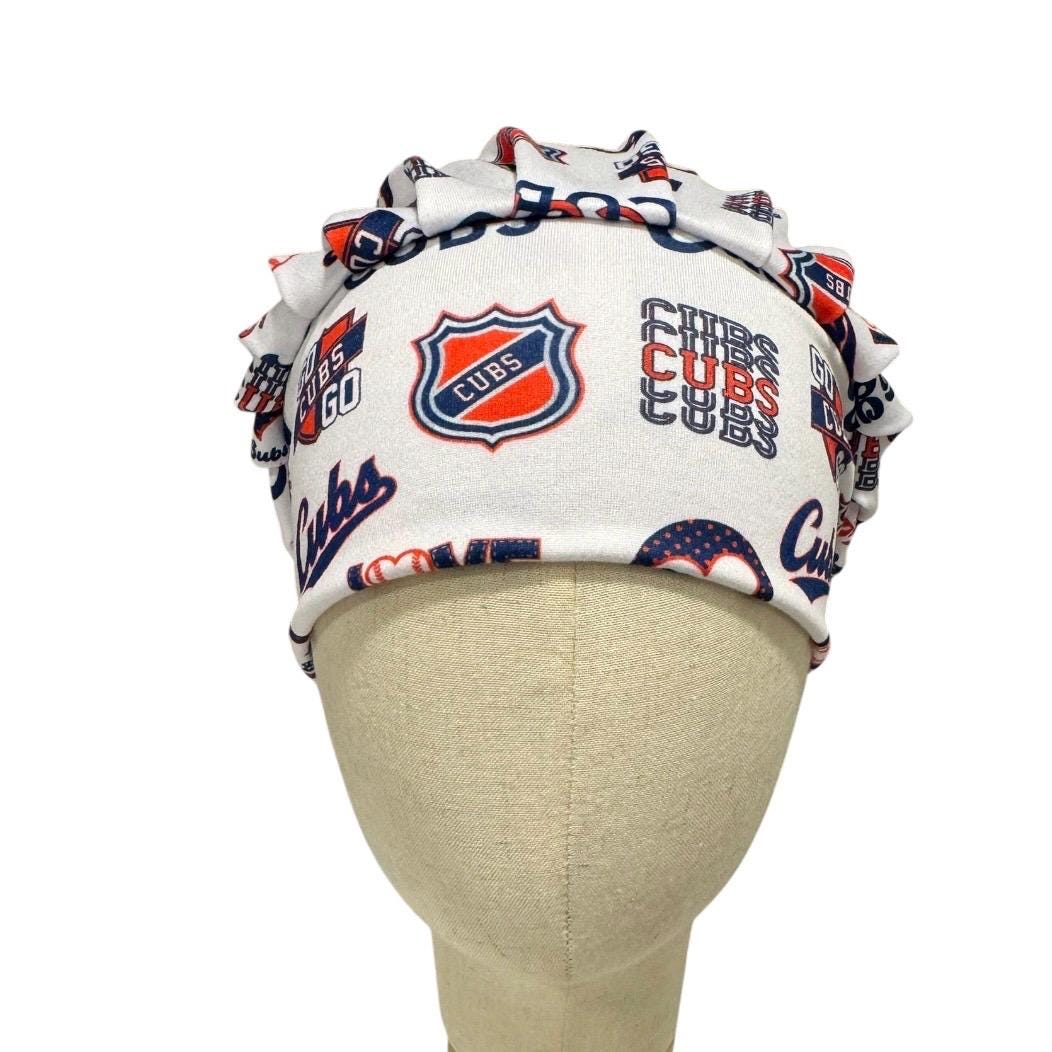 Chicago Baseball Bouffant Scrub Cap