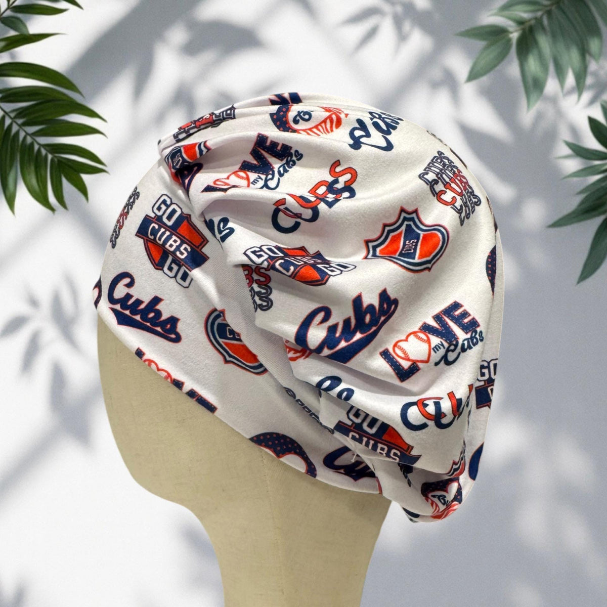 Chicago Baseball Bouffant Scrub Cap