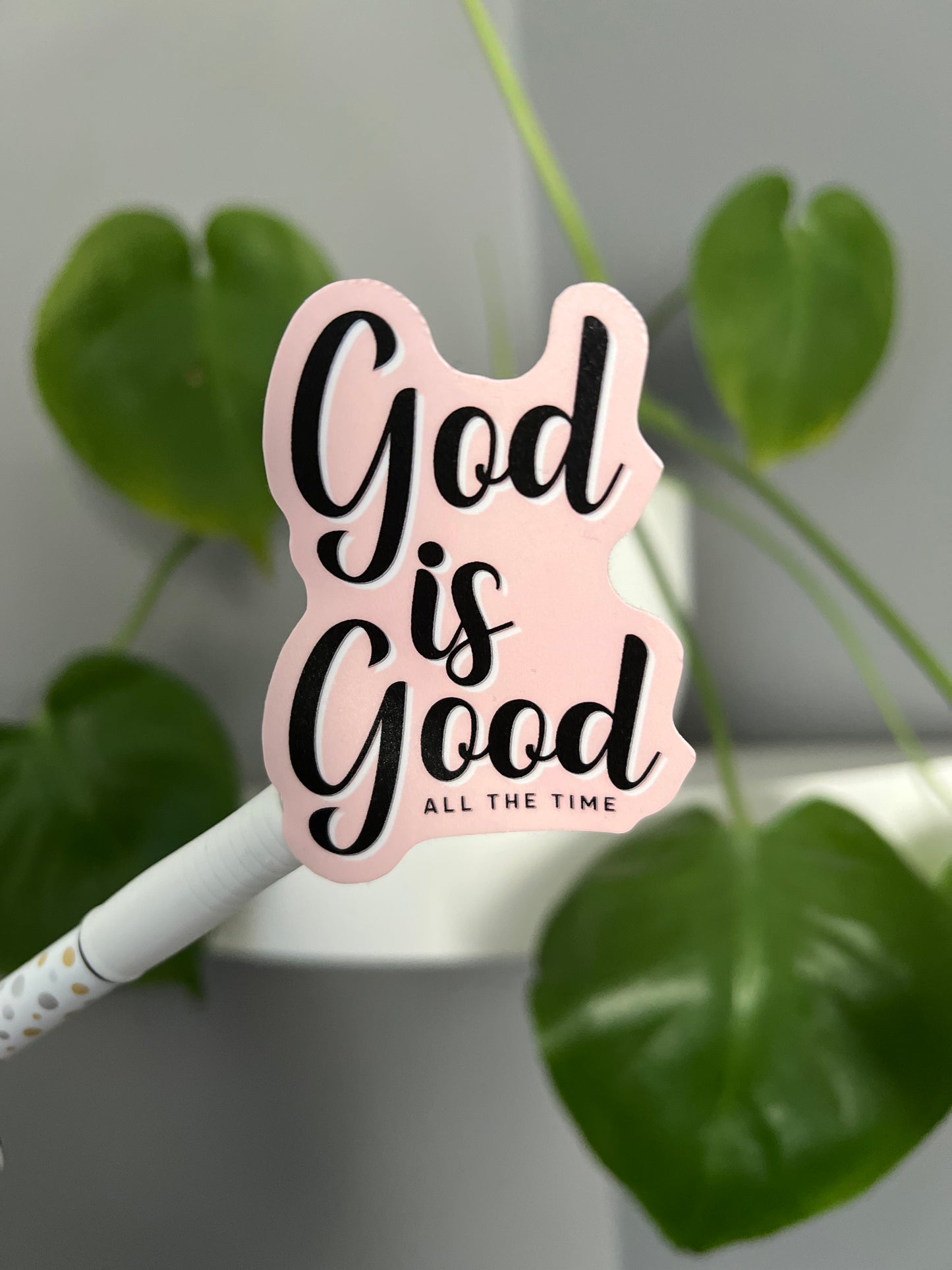 God is Good Sticker, Christian Sticker