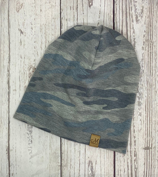 Slouchy camo hat, army hat, baby camo hat, toddler camo hat, baby slouchy hat, toddler slouchy hat