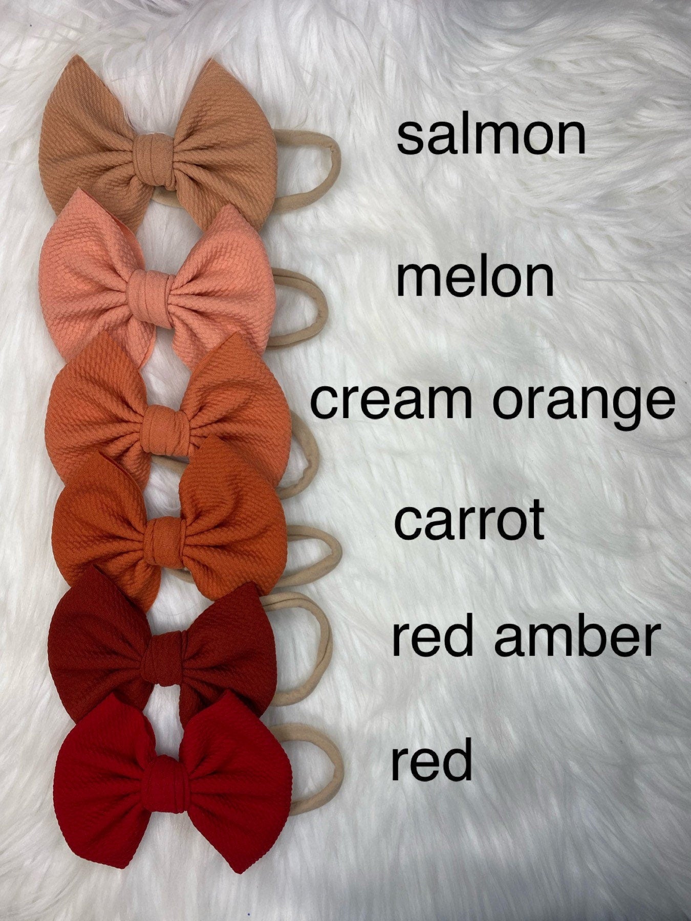 46 Solid Colors Baby Nylon Headband Bows, Newborn Bow Headband, Toddler Headband for Girl, Big Bow Headband Baby, Baby Bows on Nylon